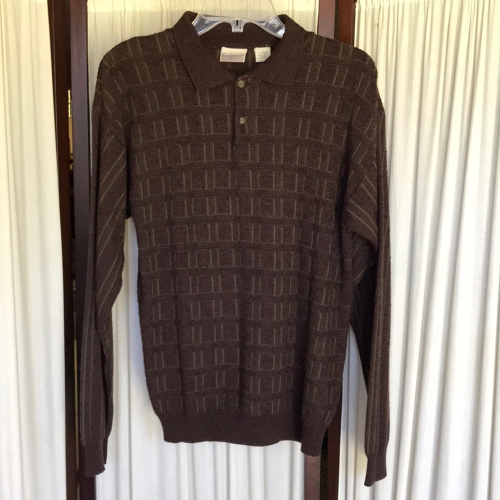 Field master wool mix polo shirt Sz S